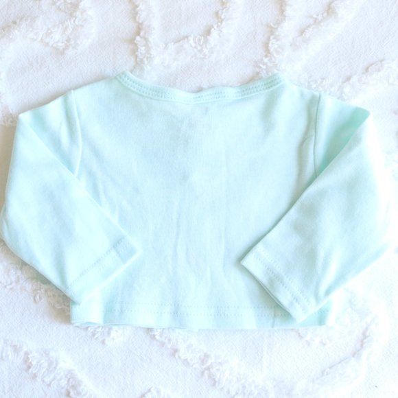 Baby Girl Clothes Soft Pull On Ruffle Jeans Leggings Long Sleeve Top 3pc Bundle - Picture 11 of 16